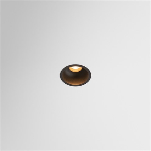 Modular+Minude Recessed 56 1x LED 5.7/8.5W 435/587lm 350/500mA 2700K CRI>90 29°, IP54, süvisvalgusti, must, liiteseadmeta